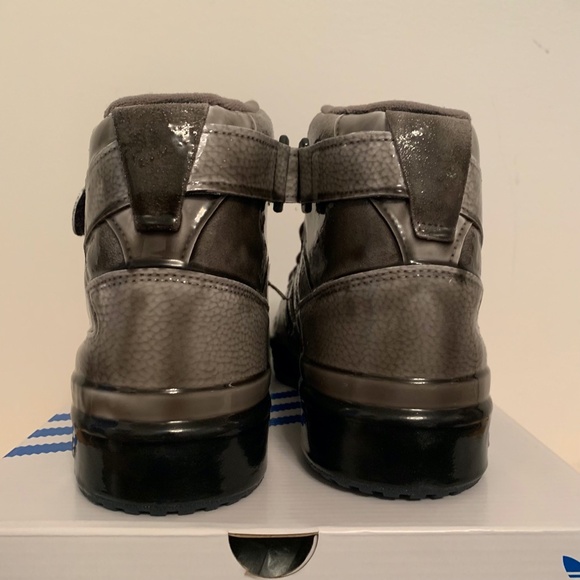 Adidas Originals Jeremy Scott JS Forum Dipped High G54999 Men US 9.5 Grey Carbon - Picture 8 of 16